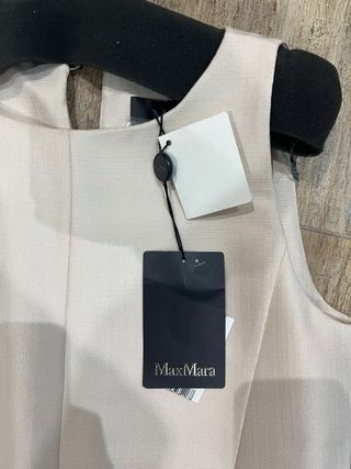 Max Mara Vestito Beige e Viola