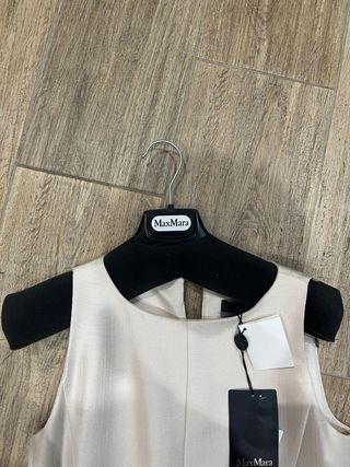 Max Mara Vestito Beige e Viola