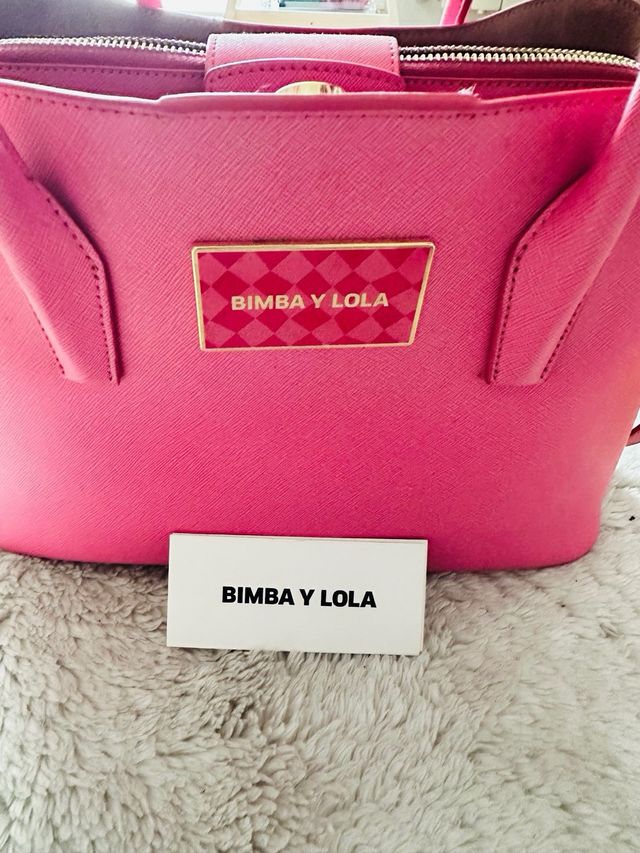 Bolso Bimba y Lola Piel Rosa