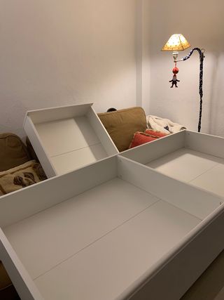 Cajones IKEA SONGESAND Blancos