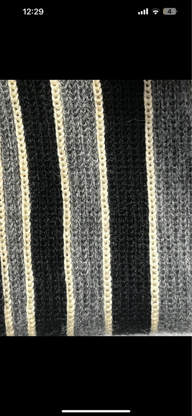 Sciarpa in lana vergine vintage Paul Smith