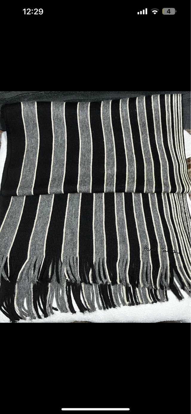 Sciarpa in lana vergine vintage Paul Smith