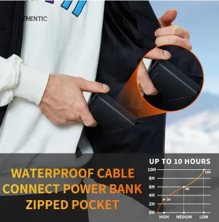 Chaleco Térmico Eléctrico Unisex L