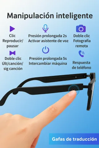 SMART GAFAS DE SOL IA | BLUETOOTH + TRADUCCIÓN