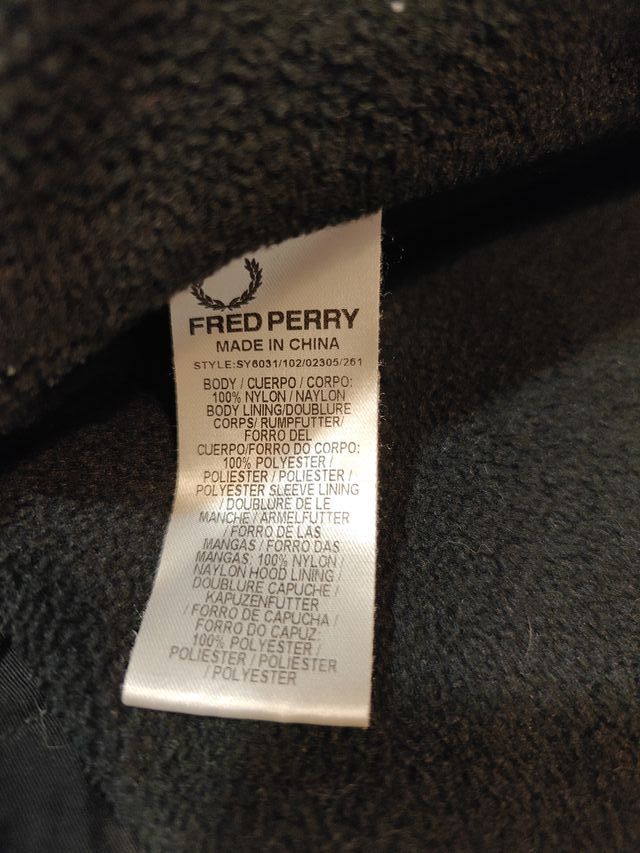 Chaqueta Fred Perry - Talla S