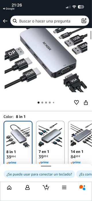 Distribuidor MOKIN USB-C