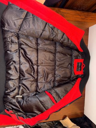 Chaqueta Bomber Roja Talla XL