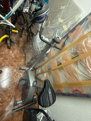 Bicicleta Elíptica Gris