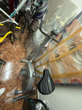 Bicicleta Elíptica Gris