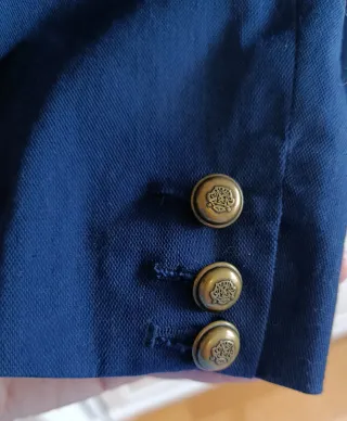 Americana Fórmula Joven Talla 38 Azul