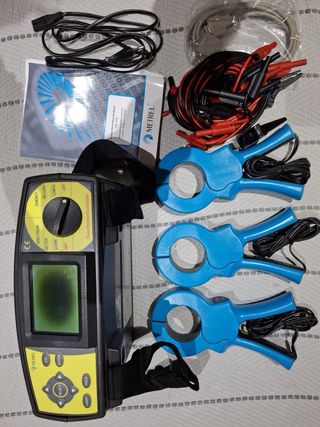 OPORTUNIDAD.Medidor Metrel.Analizador red.Sin usar