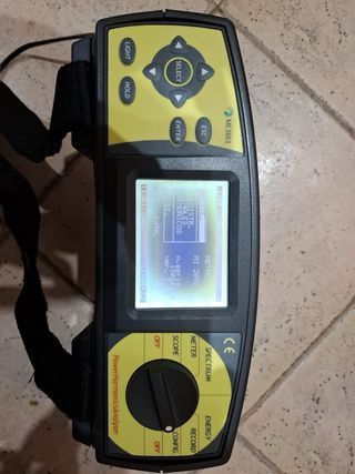OPORTUNIDAD.Medidor Metrel.Analizador red.Sin usar