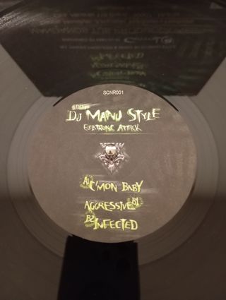 Vinilo DJ Manu Style - Elektronic Attack