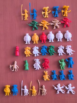 Dunkin figures Dartacão - Panrico 1980's