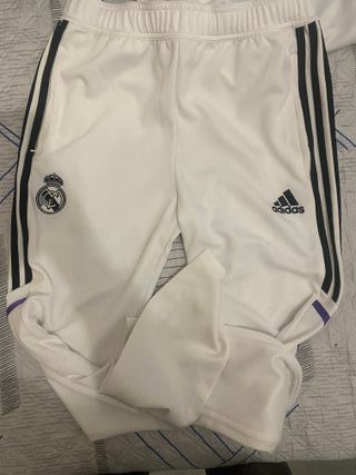 Chándal Real Madrid Adidas Blanco y Morado