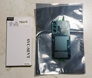 scocca posteriore Samsung Galaxy S22 Green NUOVA