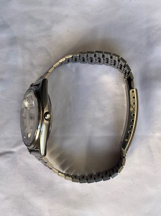 Reloj Seiko Quartz SQ Plata/Blanco