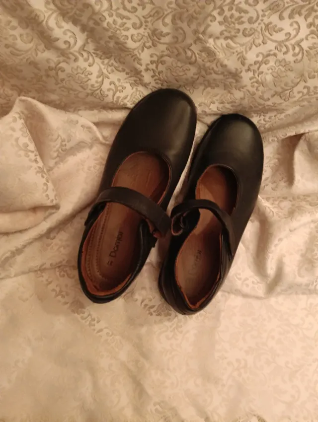 Zapatos Escolares Niña Negros