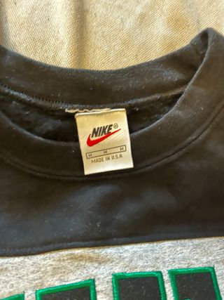 Felpa Nike Vintage Nera e Grigia