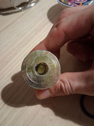 Tappo stelo forcella Sebac oro *raro*