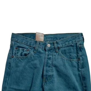 Levi's 501 Shrink-To-Fit Rare Pool Blue Colour 90s