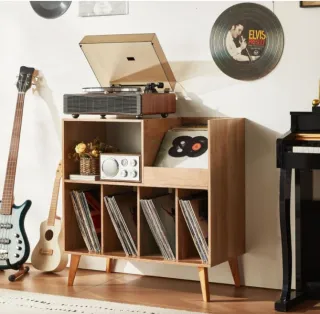 Mueble aparador roble claro/madera nuevo.