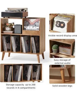 Mueble aparador roble claro/madera nuevo.