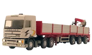 LION TOYS PEGASO TRONER TX360+REMOLQUE+GRÚA KENNIS