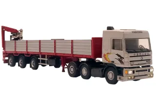 LION TOYS PEGASO TRONER TX360+REMOLQUE+GRÚA KENNIS