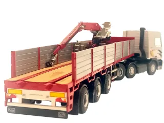 LION TOYS PEGASO TRONER TX360+REMOLQUE+GRÚA KENNIS