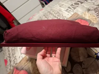 Bandeja con cojín de rosas