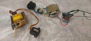 Transformadores 12v AC y 12v DC