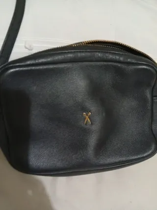Bolso negro de piel