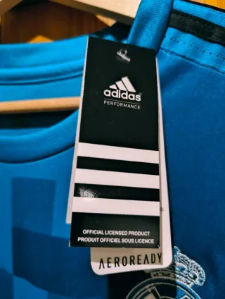 Camisola Real Madrid tamanho M Azul