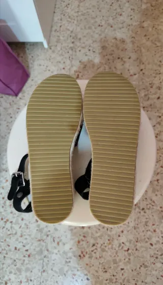 Sandalias cuña esparto