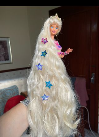 Muñeca Barbie sirena Sirenita Años 90 PELAZO