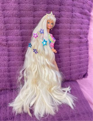 Muñeca Barbie sirena Sirenita Años 90 PELAZO