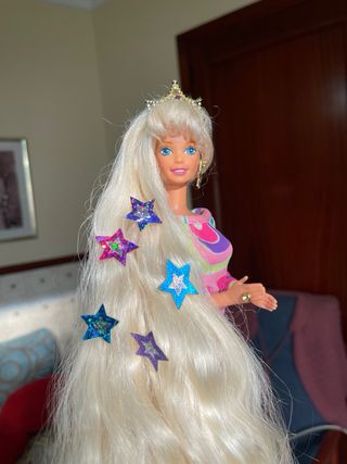 Muñeca Barbie sirena Sirenita Años 90 PELAZO