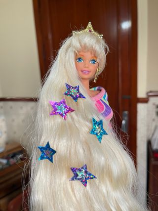 Muñeca Barbie sirena Sirenita Años 90 PELAZO