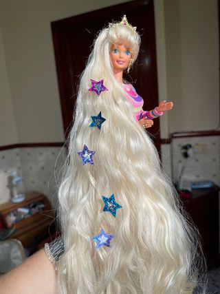 Muñeca Barbie sirena Sirenita Años 90 PELAZO