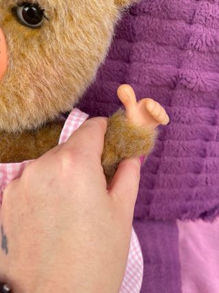 muñeco oso vir osa vir años 70