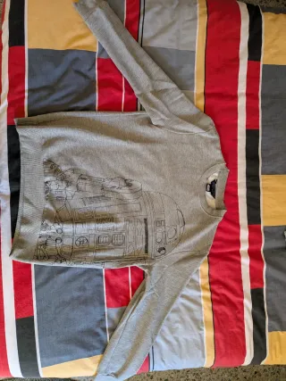 Sudadera Lefties Gris Hombre