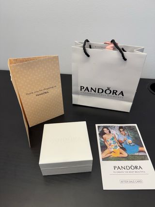 Pulsera Pandora Corazón Oro Rosa