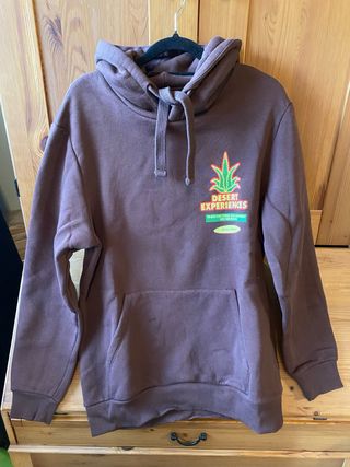 Sudadera Bershka Estampado Desierto