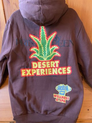 Sudadera Bershka Estampado Desierto
