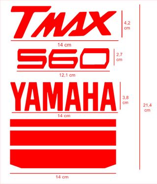 Pegatinas paso ruedas Yamaha TMAX 560