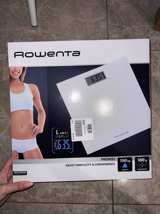 Báscula Rowenta Blanca 150 kg