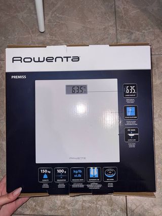 Báscula Rowenta Blanca 150 kg