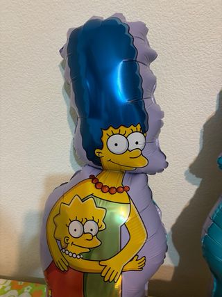 3 Globos Los Simpson Hinchados
