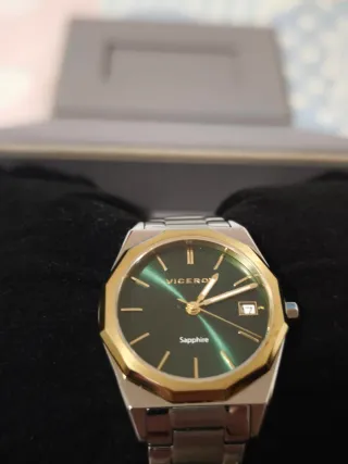 Reloj Viceroy Sapphire Oro y Verde
